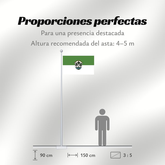 Proporciones de la bandera: Farchant (Zugspitz-Region)