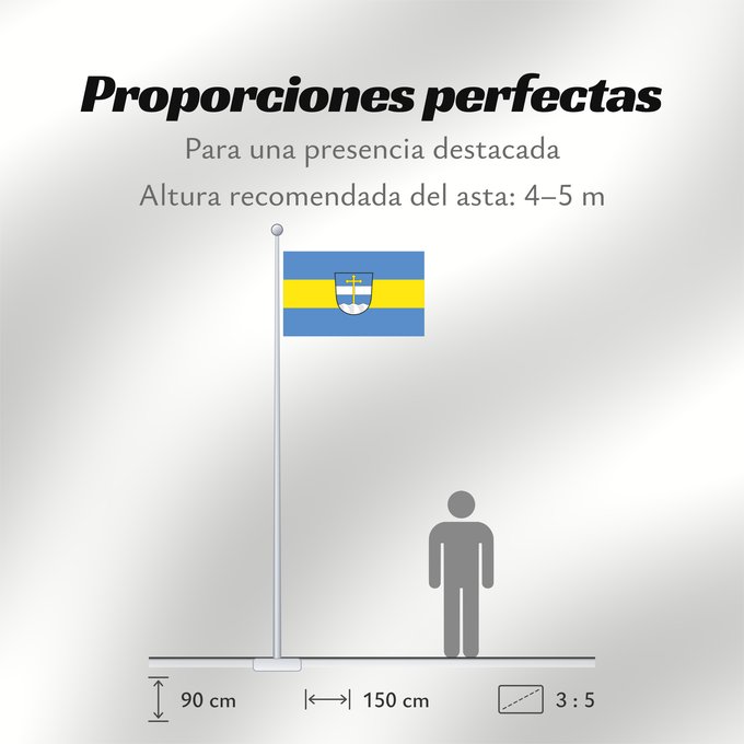 Proporciones de la bandera: Johanniskirchen (Bayerisches Golf- und Thermenland)