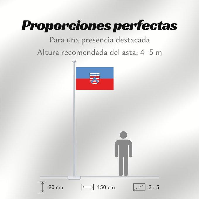 Proporciones de la bandera: Julbach (Bayerisches Golf- und Thermenland)