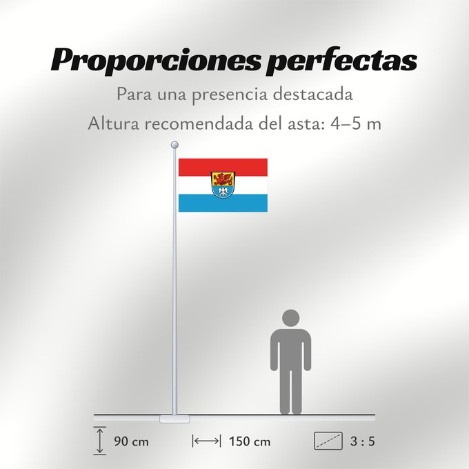 Proporciones de la bandera: Illschwang (Bayerischer Jura)