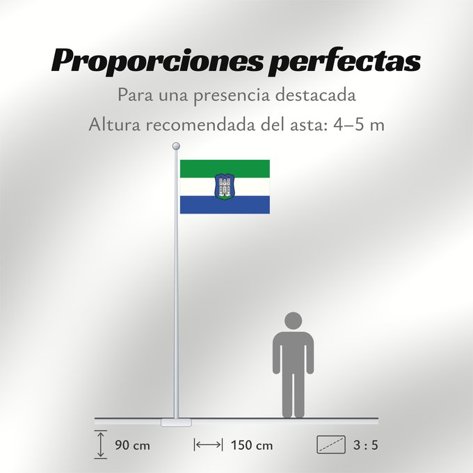 Proporciones de la bandera: Fuchsmühl, M (Oberpfälzer Wald)