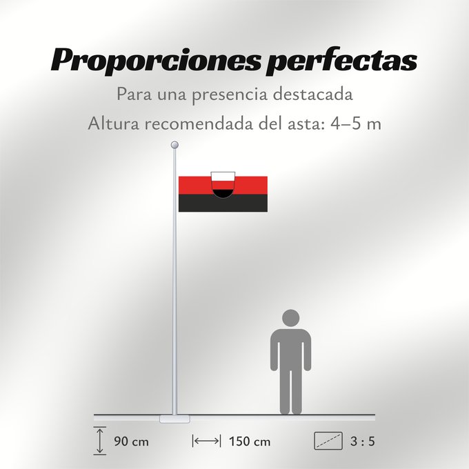 Proporciones de la bandera: Feilitzsch (Fichtelgebirge)
