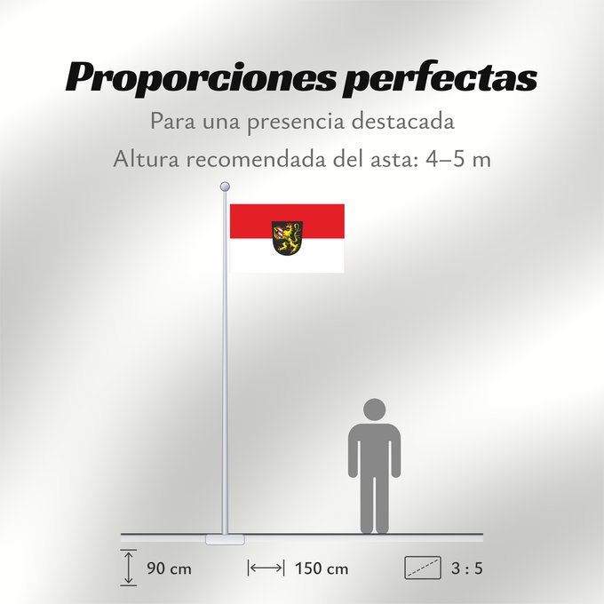 Proporciones de la bandera: Altdorf b.Nürnberg, St (Frankenalb)
