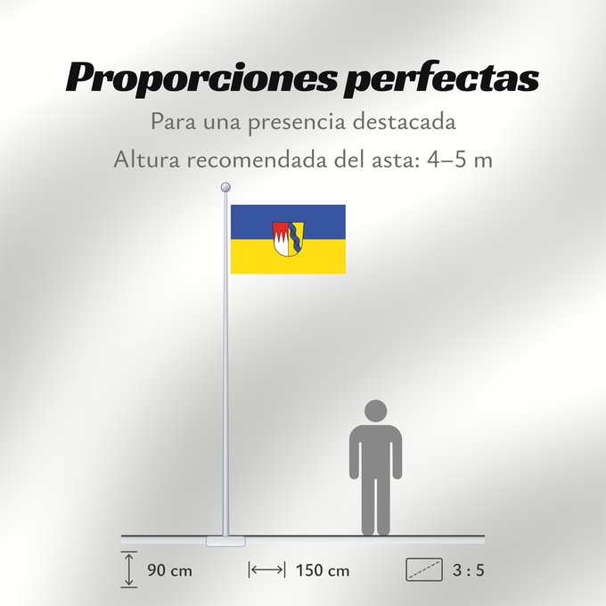 Proporciones de la bandera: Volkach, St (Fränkisches Weinland)