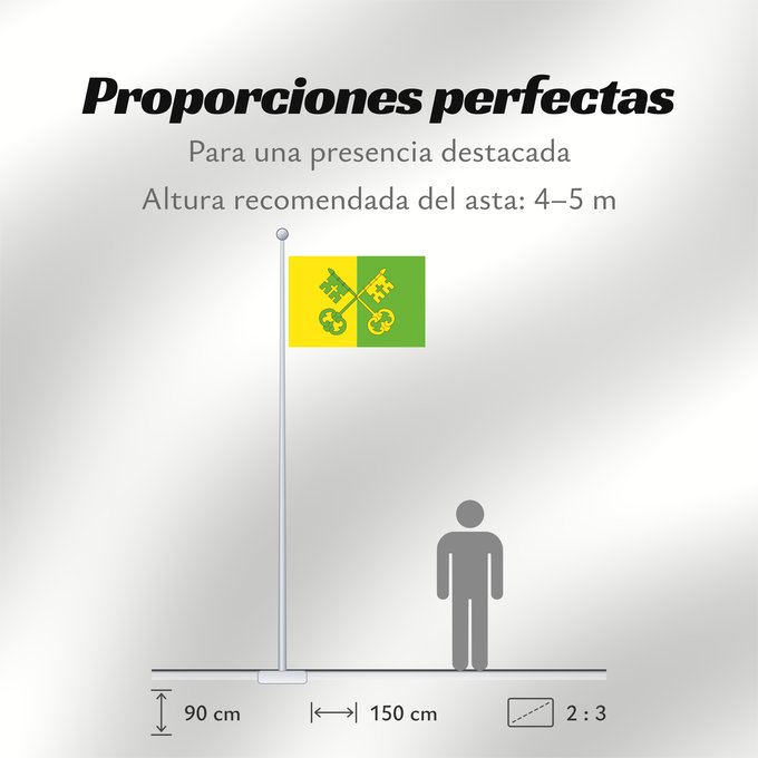 Proporciones de la bandera: D Alfés	Alfés	Proporciones 2 3, bicolor vertical amarillo y verde claro	Apaïsada