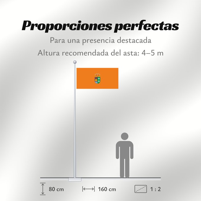 Proporciones de la bandera: Antas	Antas Almería province - Spain	Municipio de Antas  Almería - España Según la descripción Bandera rectangular