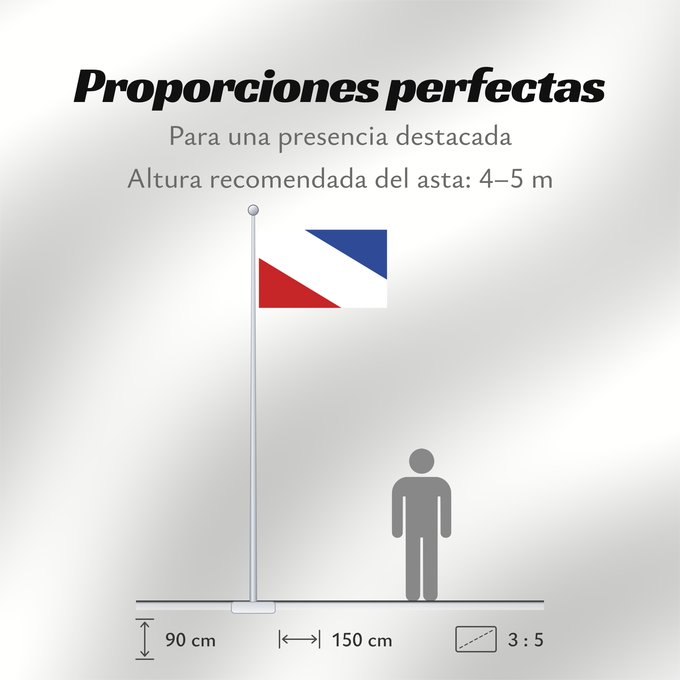 Proporciones de la bandera: Arenas del Rey	Arenas del Rey, en Granada  España