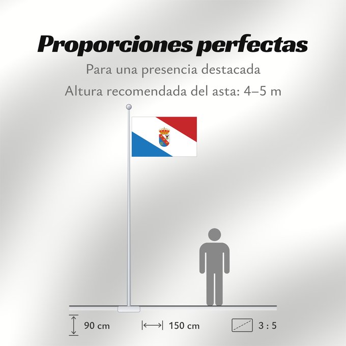 Proporciones de la bandera: Arenas del Rey Granada Arenas del Rey, Granada, Spain Arenas del Rey Arenas del Rey, Granada, España