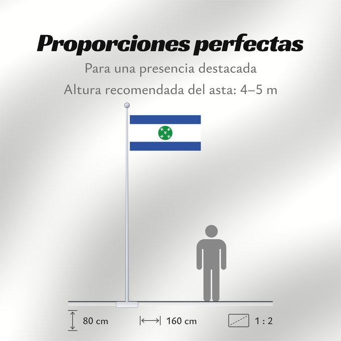Proporciones de la bandera: Armuña de Almanzora Spain	Armuña de Almanzora, in Almería province, Spain	Armuña de Almanzora	Forma rectangular