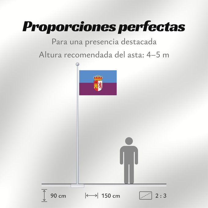 Proporciones de la bandera: Pegalajar Jaén Pegalajar, Jaén, Spain Pegalajar Pegalajar, Jaén, España