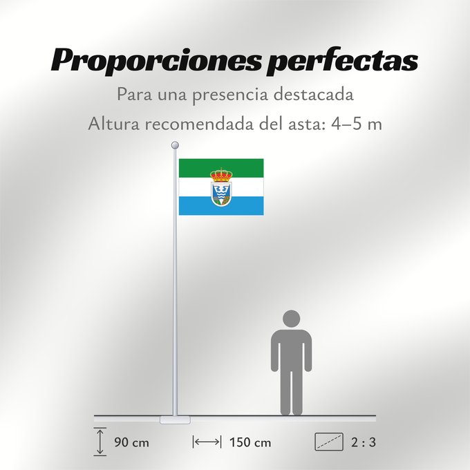 Proporciones de la bandera: Serrato  Málaga	E.L.A. de Serrato, Málaga, Spain	E.L.A. de Serrato, Málaga	E