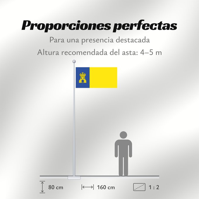 Proporciones de la bandera: Zurgena	Zurgena  Almería province - Spain	Municipio de Zurgena  Almería - España Según la descripción Rectangular