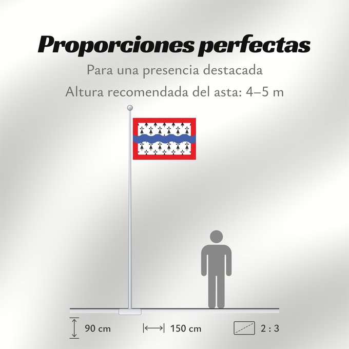 Proporciones de la bandera: Fr département Haute-Vienne	Haute-Vienne	Département de la Haute-Vienne