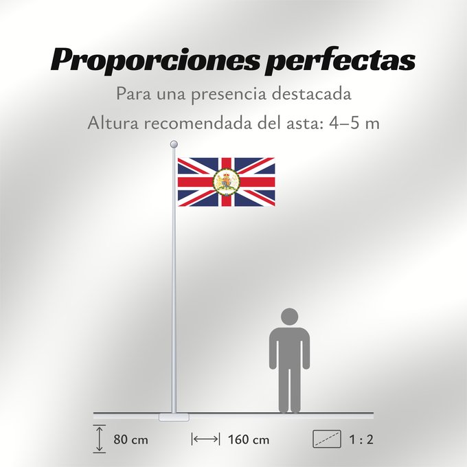 Proporciones de la bandera: British Ambassador British diplomatic flag used on the British Embassies British Ambassador Ensign Ambasciatore britannico Ensign