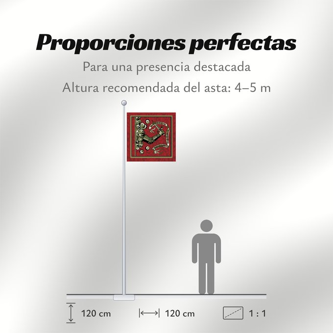 Proporciones de la bandera: Bedford