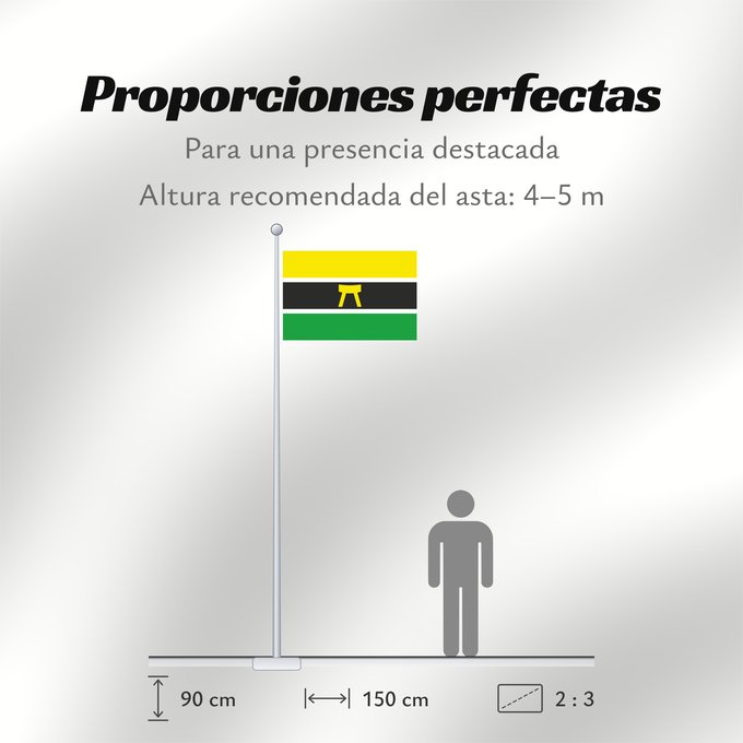 Proporciones de la bandera: Ashanti Aschanti Ashanti people and country Ashanti, Asanteman