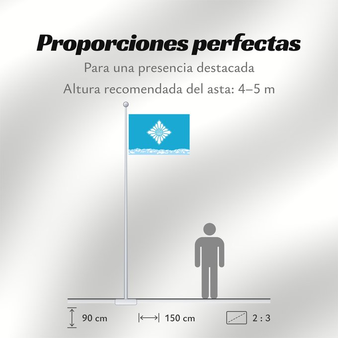 Proporciones de la bandera: Toyama