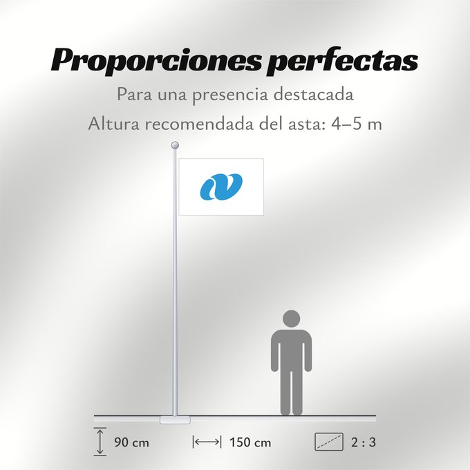 Proporciones de la bandera: Nagasaki