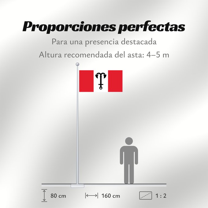 Proporciones de la bandera: Salacgrīva	Salacgrīva, Latvia	Salacgrīvas