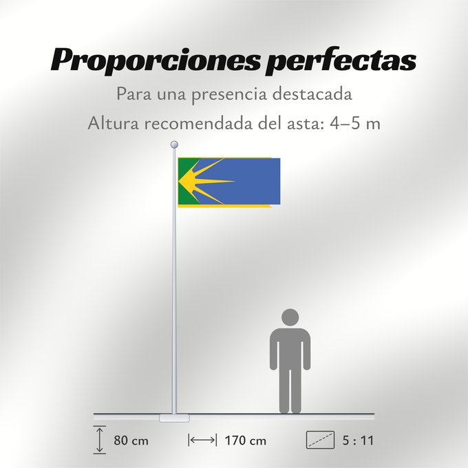 Proporciones de la bandera: Bosilovo Municipality	Bosilovo Municipality, Macedonia	Знаме на Општина Босилово