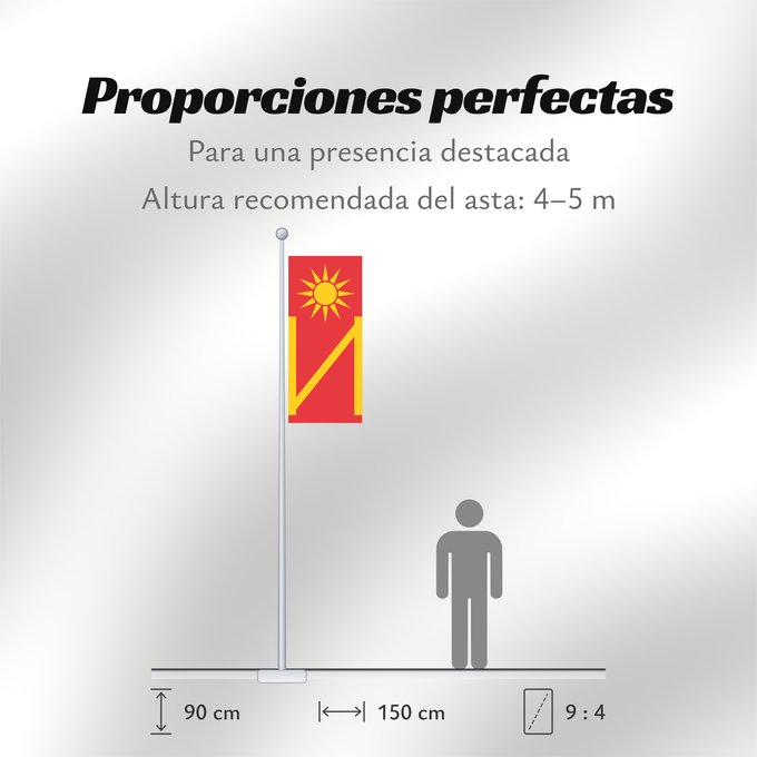Proporciones de la bandera: Ilinden	Ilinden Municipality (1996-2010)	Municipalité d'Ilinden (1996-2010)	Municipalidad de Ilinden (1996-2010)	Gemeinde Ilinden (1996-2010)	Comune di Ilinden (1996-2010)	Ilinden Municipality since year 1996 until now  2010