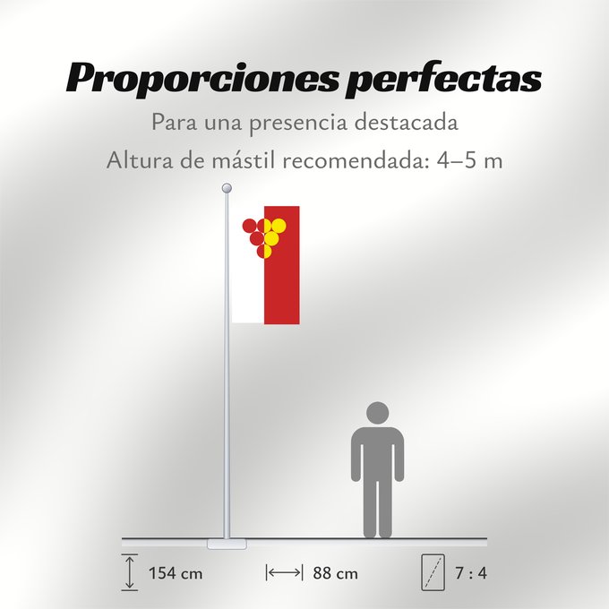 Proporciones de la bandera: Kavadarci Municipality	Kavadarci Municipality, Macedonia	Знаме на Општина Кавадарци