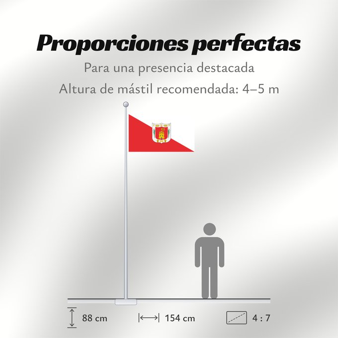 Proporciones de la bandera: Tlaxcala local Variant of the state flag without text Tlaxcala (variante locale) Tlaxcala (variante local) Tlaxcala (lokale Variante)