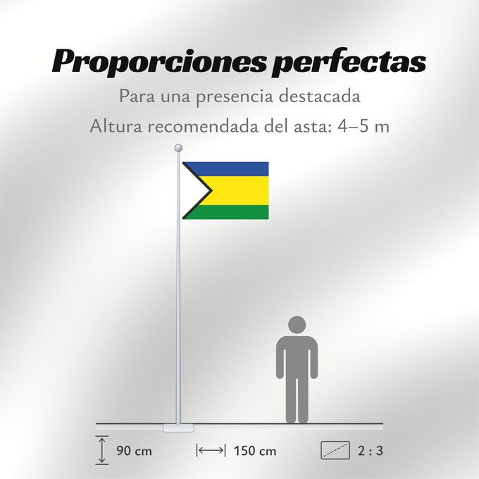 Proporciones de la bandera: Barradeel