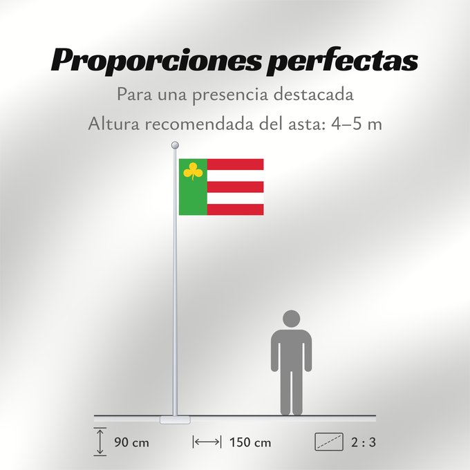 Proporciones de la bandera: Boarnsterhim	Dutch municipality of Boarnsterhim  Boornsterhem