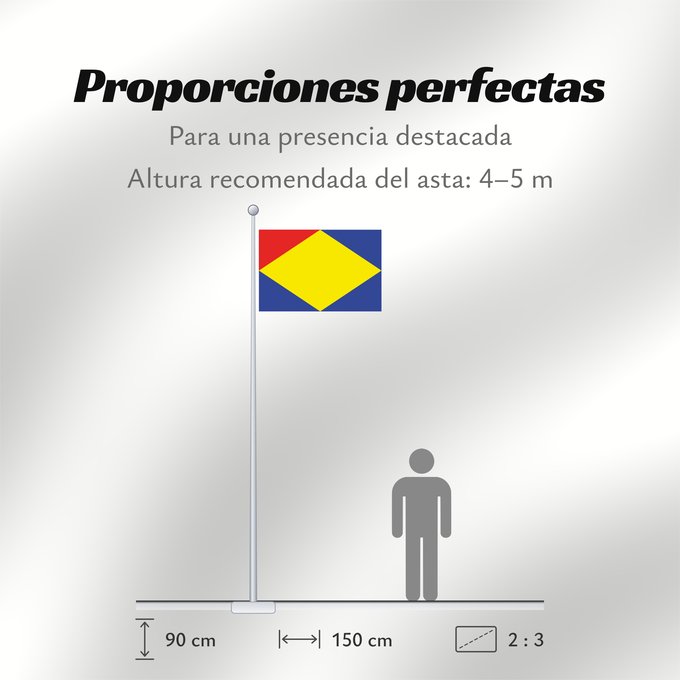 Proporciones de la bandera: Brouwershaven	Brouwershaven (1961-1997)