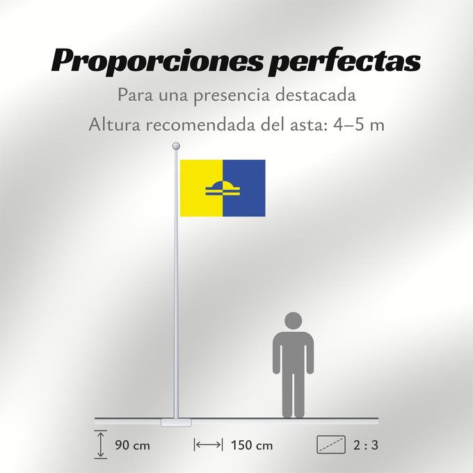 Proporciones de la bandera: Ede	Dutch municipality of Ede