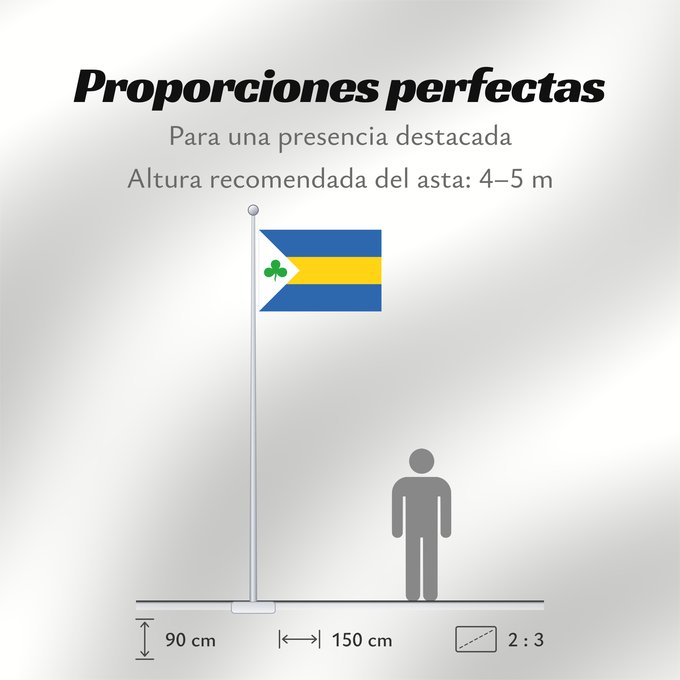 Proporciones de la bandera: Leeuwarderadeel Dutch municipality of Leeuwarderadeel