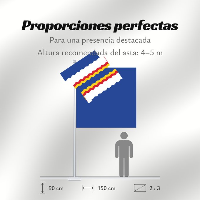 Proporciones de la bandera: Ten Boer	Dutch municipality of Ten Boer