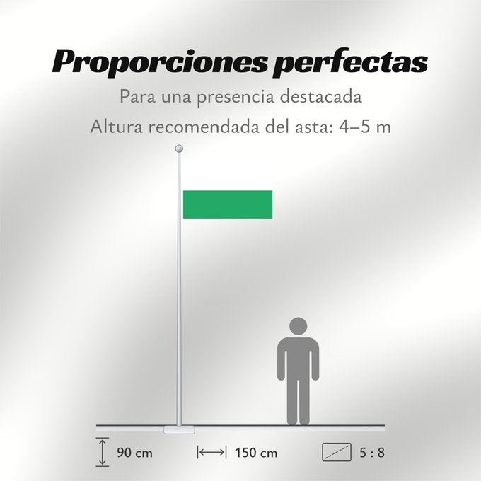 Proporciones de la bandera: Jaworzno	Polish city of Jaworzno