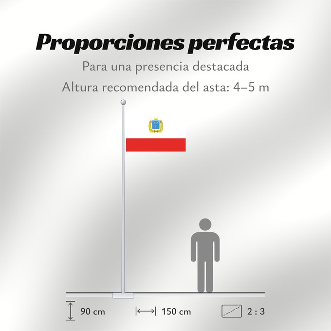 Proporciones de la bandera: Saratov Oblast	Oblast de Saratov	Óblast de Sarátov	Oblast Saratow