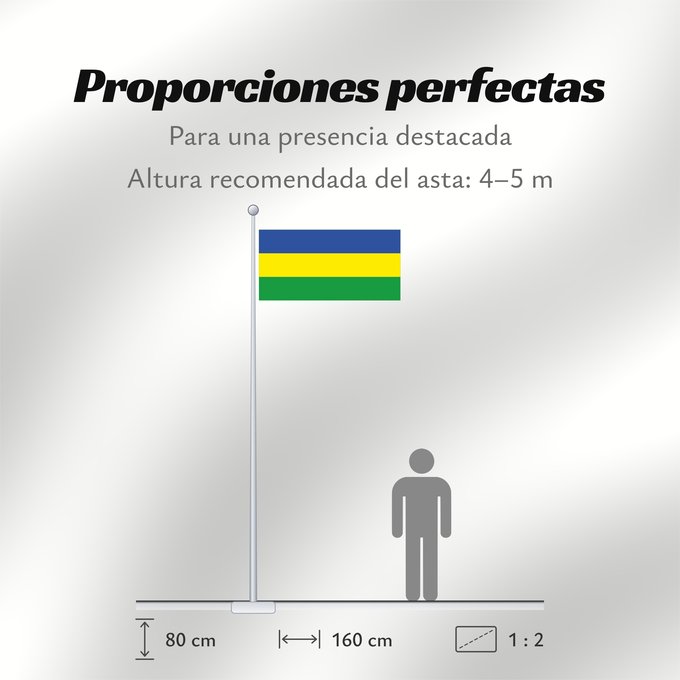 Proporciones de la bandera: Sudan  1956-1970	The former flag of Sudan  1956-1970	علم السودان القديم
