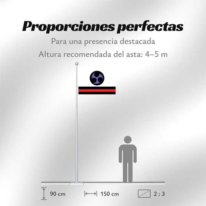 Proporciones de la bandera: Ryukyu	A highly distorted version of a Japanese-style banner  e	Ryukyu (bannière japonaise déformée)	Ryukyu (bandera japonesa distorsionada)	Ryukyu (verzerrtes japanisches Banner)	Ryukyu (stendardo giapponese distorto)