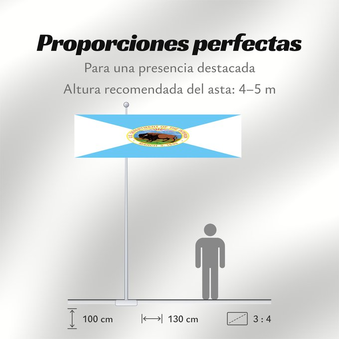 Proporciones de la bandera: United States Department of the Interior Département de l'Intérieur des États-Unis Departamento del Interior de los Estados Unidos US-Innenministerium Dipartimento degli Interni degli Stati Uniti