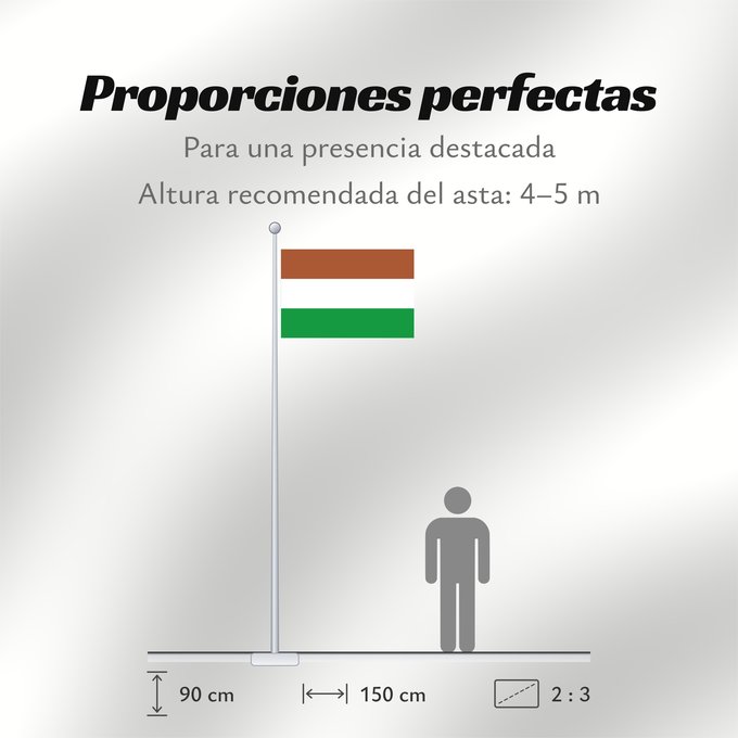 Proporciones de la bandera: Transkei Folaga ye Transkei IFulegi laseTranskei