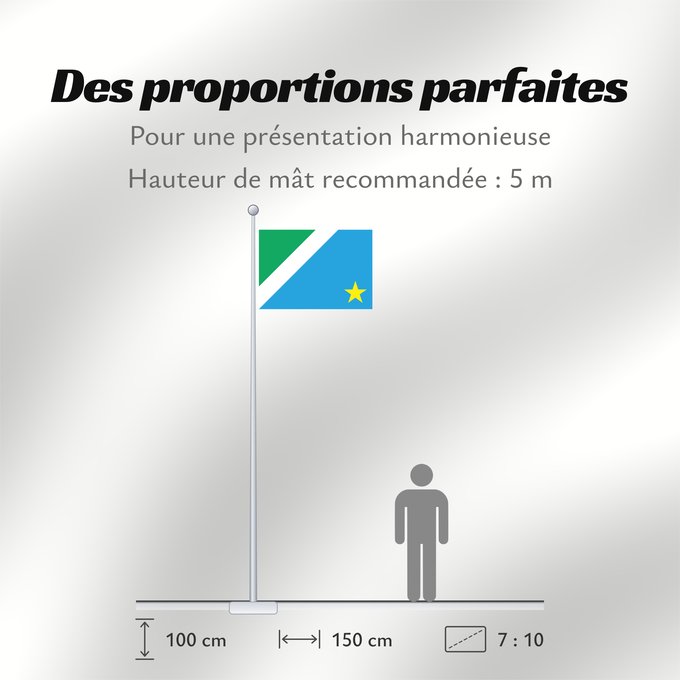 Proportions du drapeau : Mato Grosso do Sul Mato Grosso do Sul, Brazil Mato Grosso del Sur