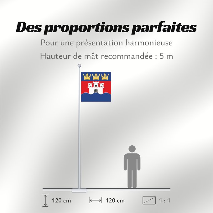 Proportions du drapeau : Jönköpings län vapenflagga	Jönköping County in Sweden	Jönköping	Jönköpings läns vapenflagga