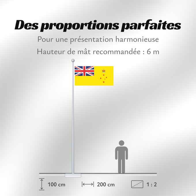 Proportions du drapeau : Governor of Victoria Gouverneur de Victoria Gobernador de Victoria Gouverneur von Victoria Governatore di Victoria