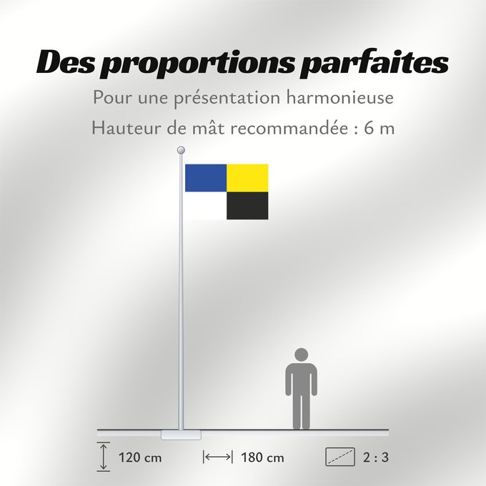 Proportions du drapeau : Erezée Belgian municipality of Érezée Commune belge d Érezée Belgischen Gemeinde Érezée Belgische gemeente Érezée