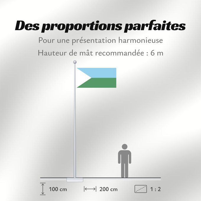 Proportions du drapeau : Cabuyaro Meta Cabuyaro Municipio de Cabuyaro Meta
