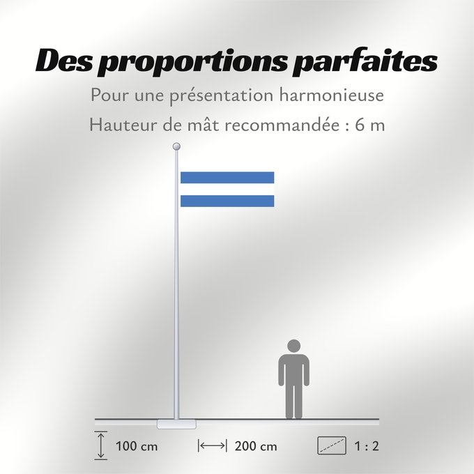 Proportions du drapeau : Kärdla lipp