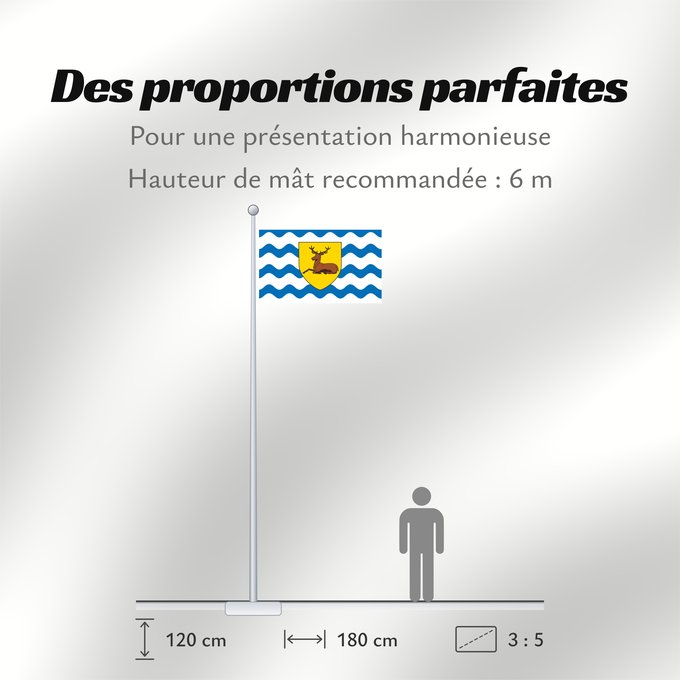 Proportions du drapeau : County Flag of Hertfordshire	Hertfordshire	Hertfordshire flag