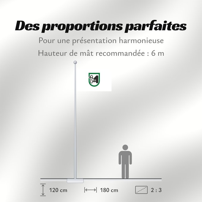 Proportions du drapeau : Marche	It is easy to put a border around this flag image	marche	Marcas	Italienischen Region Marken	Regione italiana Marche