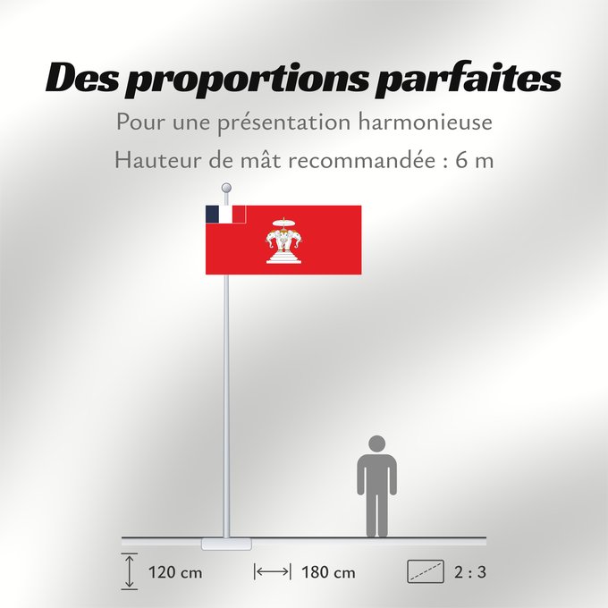 Proportions du drapeau : Laos 1893–1952 French Laos between 1893 - 1952 Laos 1893-1952 Laos francés, 1893 - 1952 Laos (1893–1952) 老撾の国旗 (1893年 - 1952年) ທຸງຊາດລາວ ໑໘໙໓-໑໙໕໒ Флаг Лаоса как французской колонии Cờ Lào khi là thuộc địa của Pháp