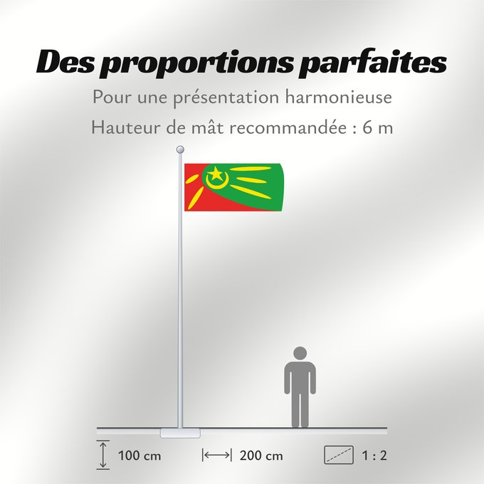Proportions du drapeau : Plasnica Municipality, North Macedonia	Plasnica Municipality, Macedonia	Municipalité de Plasnica	Municipio de Plasnica	Gemeinde Plasnica	Comune di Plasnica	Знаме на Општина Пласница