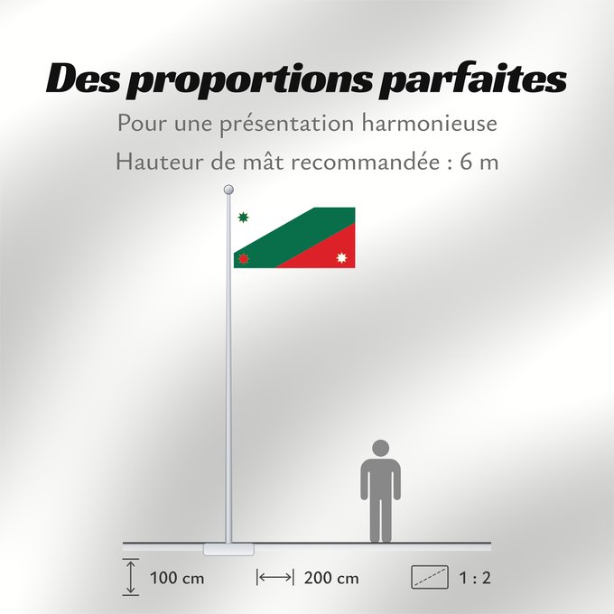 Proportions du drapeau : Compañías Militares de Tabasco	Military Companies of Tabasco	Compagnies militaires de Tabasco	Compañias Militares de Tabasco	Militärkompanien von Tabasco	Compagnie Militari di Tabasco